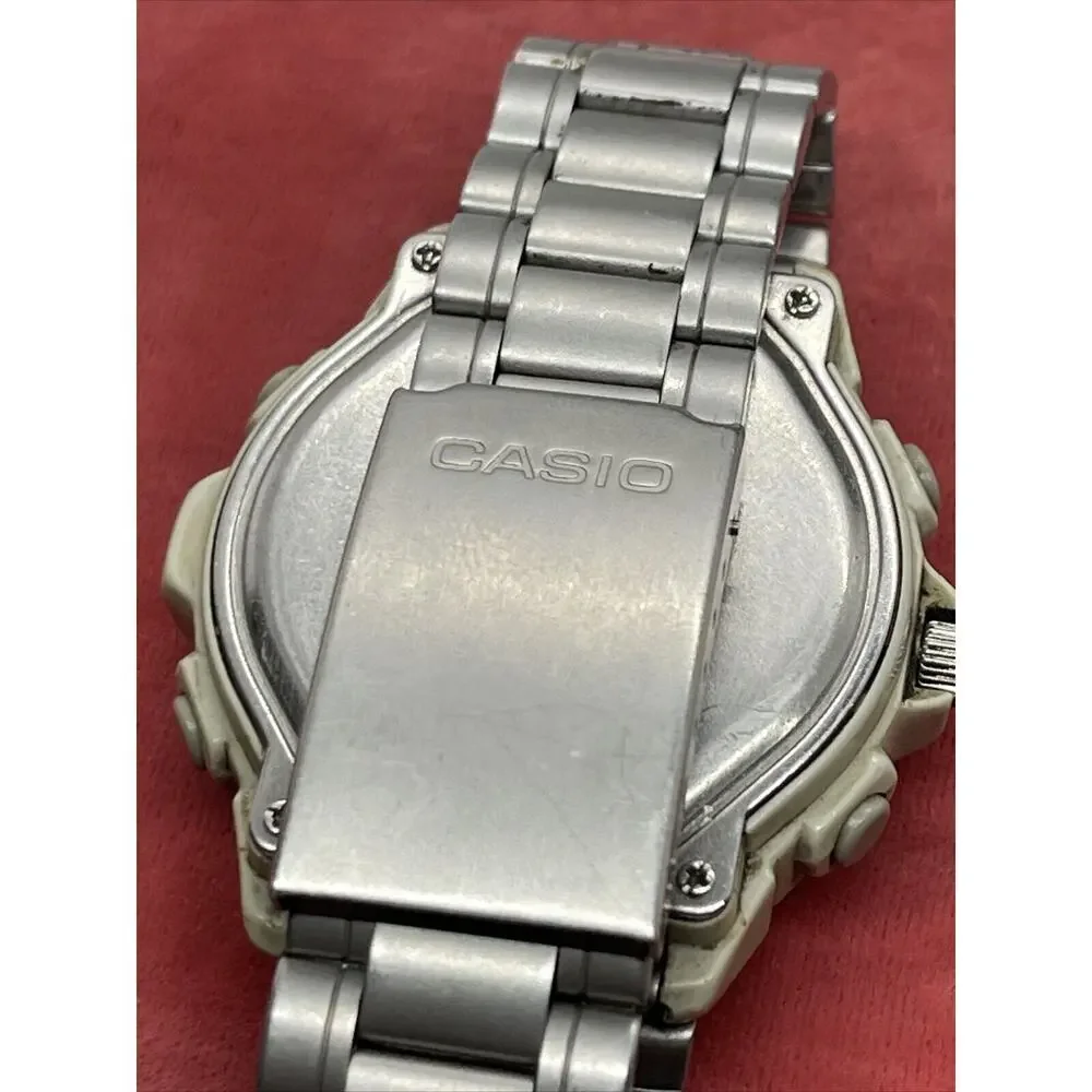 Casio ABX-24 Wrist Watch Module 2359 Vintage Old Retro Data Bank Dead Battery